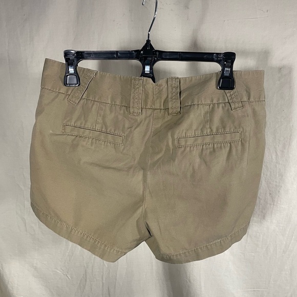 J. Crew Chino Classic Twill Shorts Preppy Tan Khaki Summer— Size 4 - Picture 3 of 6